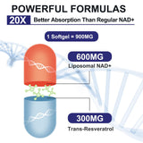 inGreens NAD+ Resveratrol softgels lifestyle scene