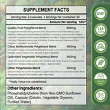 inGreens Resveratrol 2000mg supplement side view showing capsule