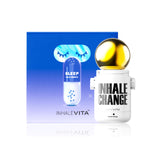 INHALEVITA Melatonin Inhaler front view with capsules