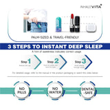 INHALEVITA Melatonin Inhaler on a bedside table