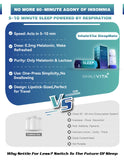 INHALEVITA Melatonin Inhaler with travel accessories