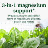 INNATE Magnesium Supplement 300mg capsules on a wooden table