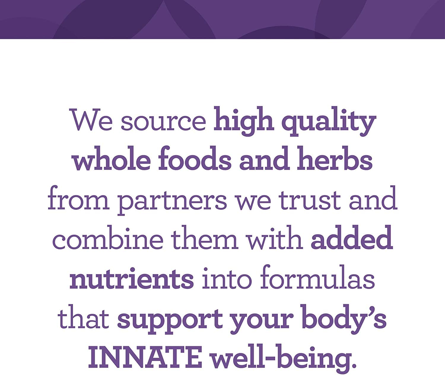 Innate Response Formulas Iron Supplement packaging and tablets