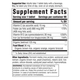 Innate Response Formulas Iron Supplement side view showing label