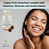 Innate Skin Acne Chewable Supplements side view showing ingredients