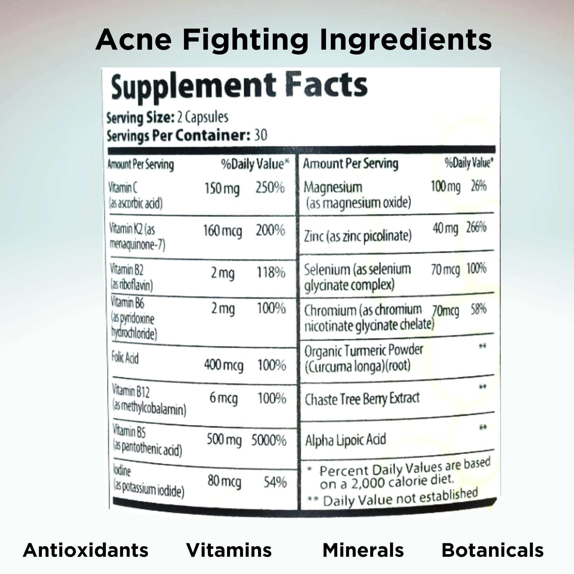 Innate Skin Multivitamins packaging with a measuring spoon