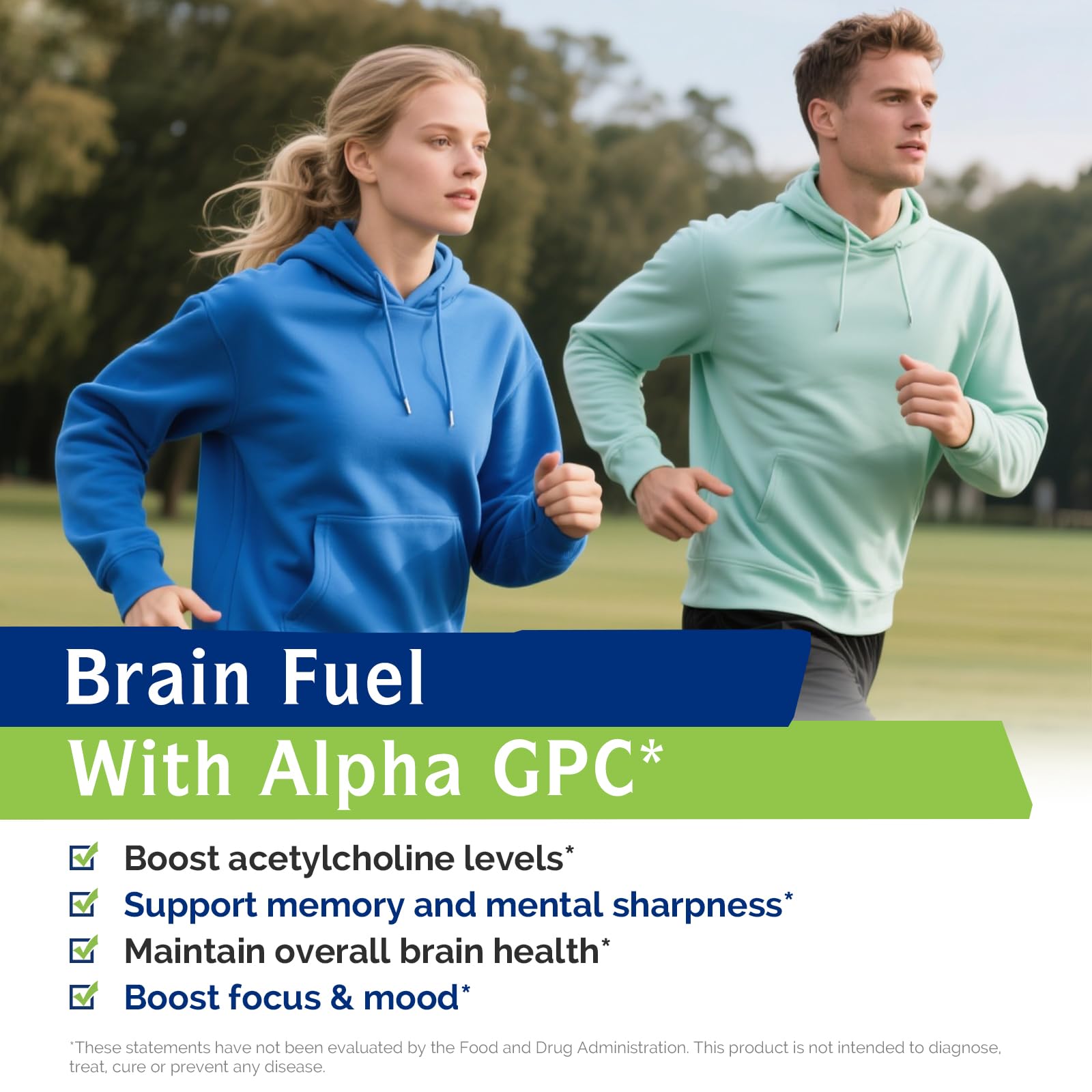 Innate Vitality Alpha GPC Choline Supplement 50g packaging