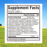 Innate Vitality Daily Probiotics 30B CFU capsules side view