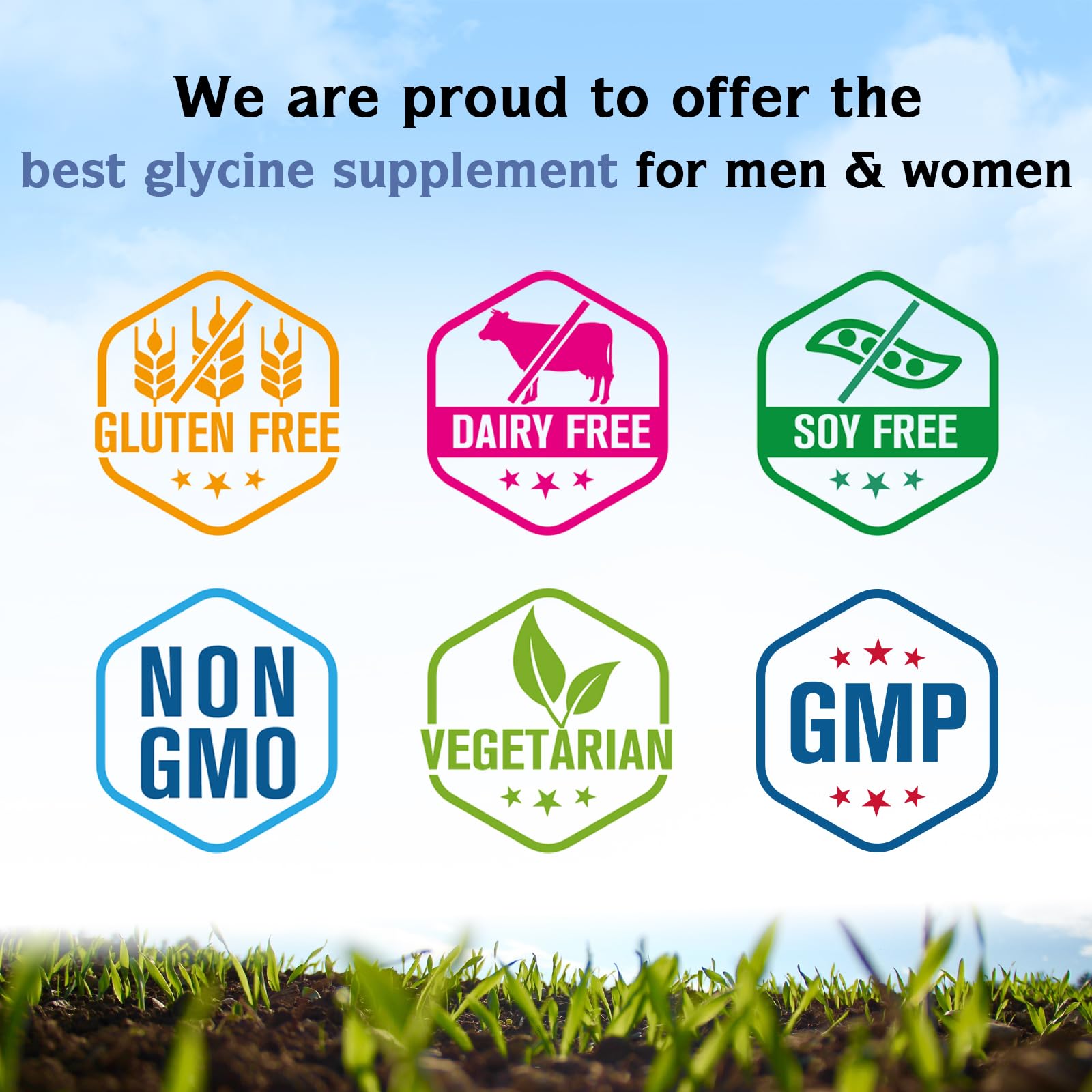 Innate Vitality Glycine 3000mg supplement ingredients list