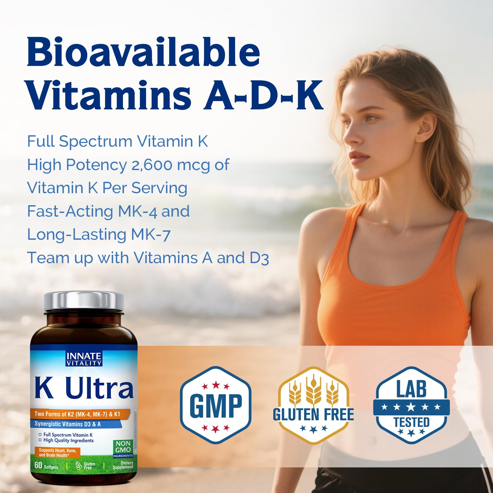 Innate Vitality K Ultra Vitamin K Complex ingredients list
