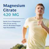 Innate Vitality Magnesium Citrate 420mg with Vitamin B6 and D3