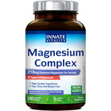 Innate Vitality Magnesium Complex 210mg capsule bottle front view