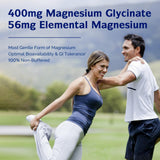 Innate Vitality Magnesium Glycinate 400mg capsules with packaging