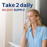 Innate Vitality Magnesium Glycinate + 420mg capsules in hand