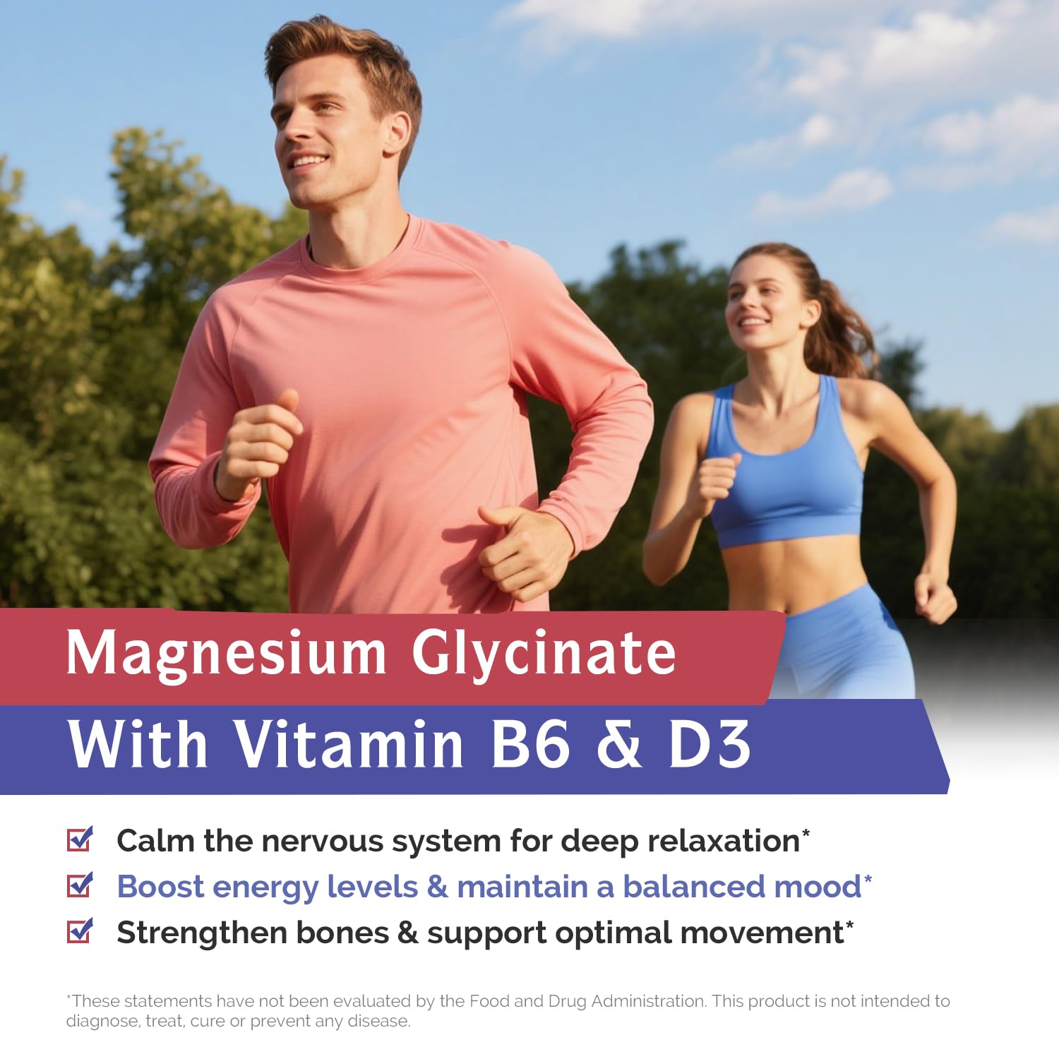 Innate Vitality Magnesium Glycinate + 420mg capsules with packaging