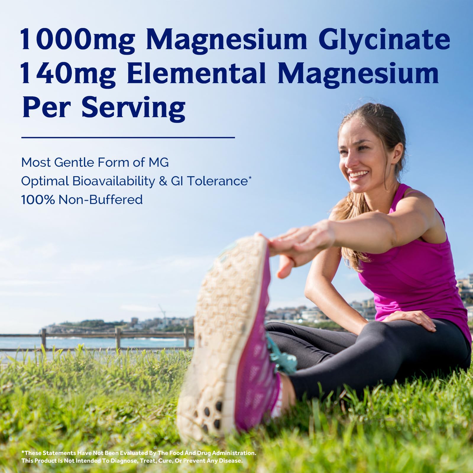 Innate Vitality Magnesium Glycinate bottle with label