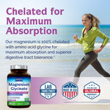 Innate Vitality Magnesium Glycinate capsules on a wooden table