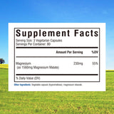 Innate Vitality Magnesium Malate 1560mg side view