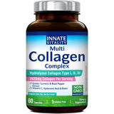 Innate Vitality Multi Collagen Complex 60 Capsules front view