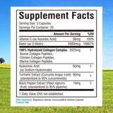 Innate Vitality Multi Collagen Complex 60 Capsules side view