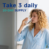 Innate Vitality Multi Collagen Complex capsules in hand