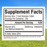 Innate Vitality Vitamin B12 Sublingual Tablets packaging
