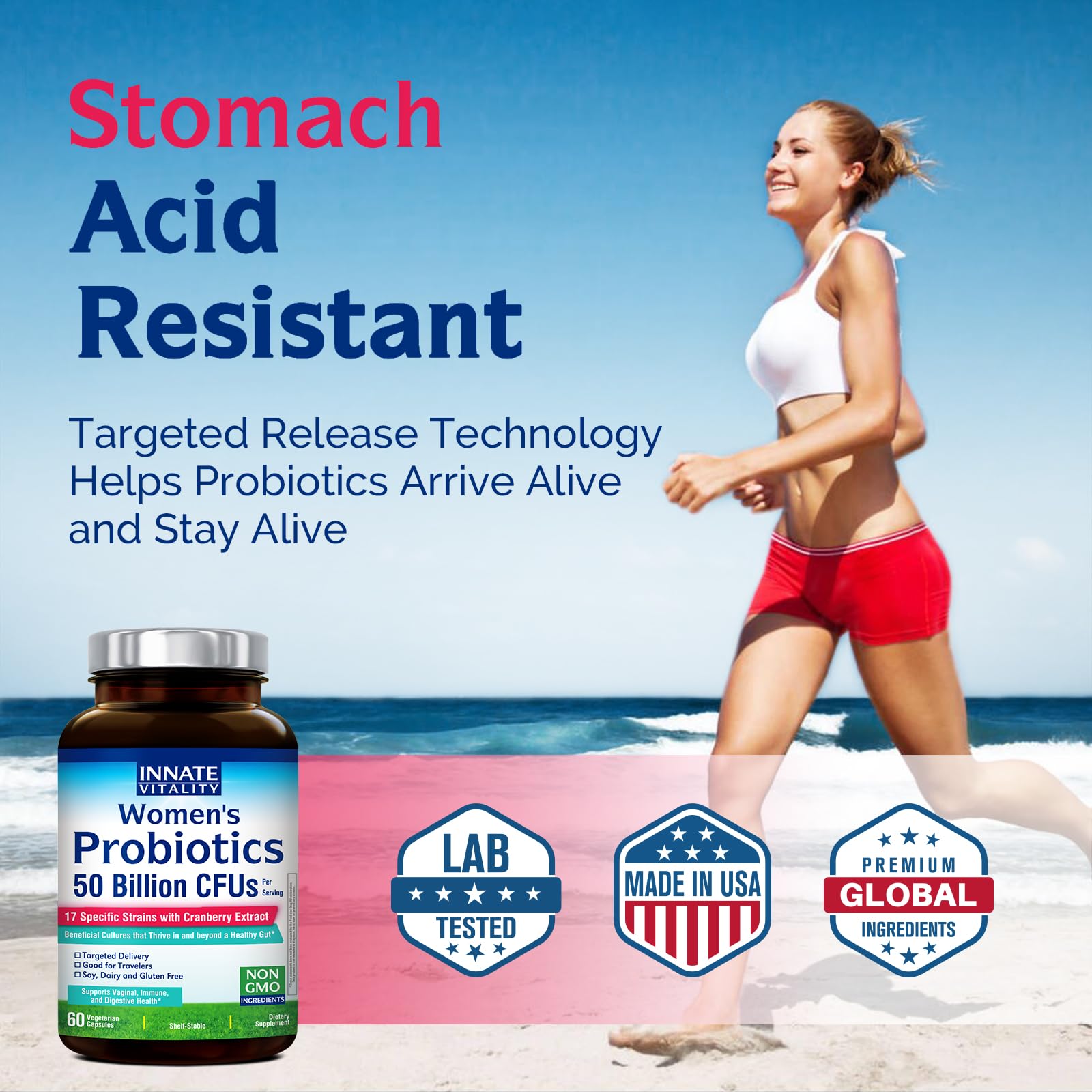 Innate Vitality Women's Probiotic ingredient list