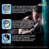 Inner Bounty Focus Supplement ingredients list close-up