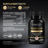 Inner Brightness Akkermansia Probiotic Capsules bottle with label