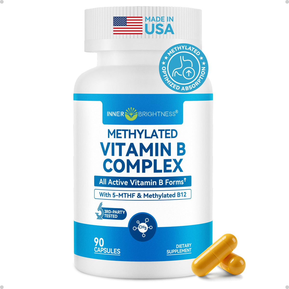 Inner Brightness B-Complex Vitamins 60 capsules front view