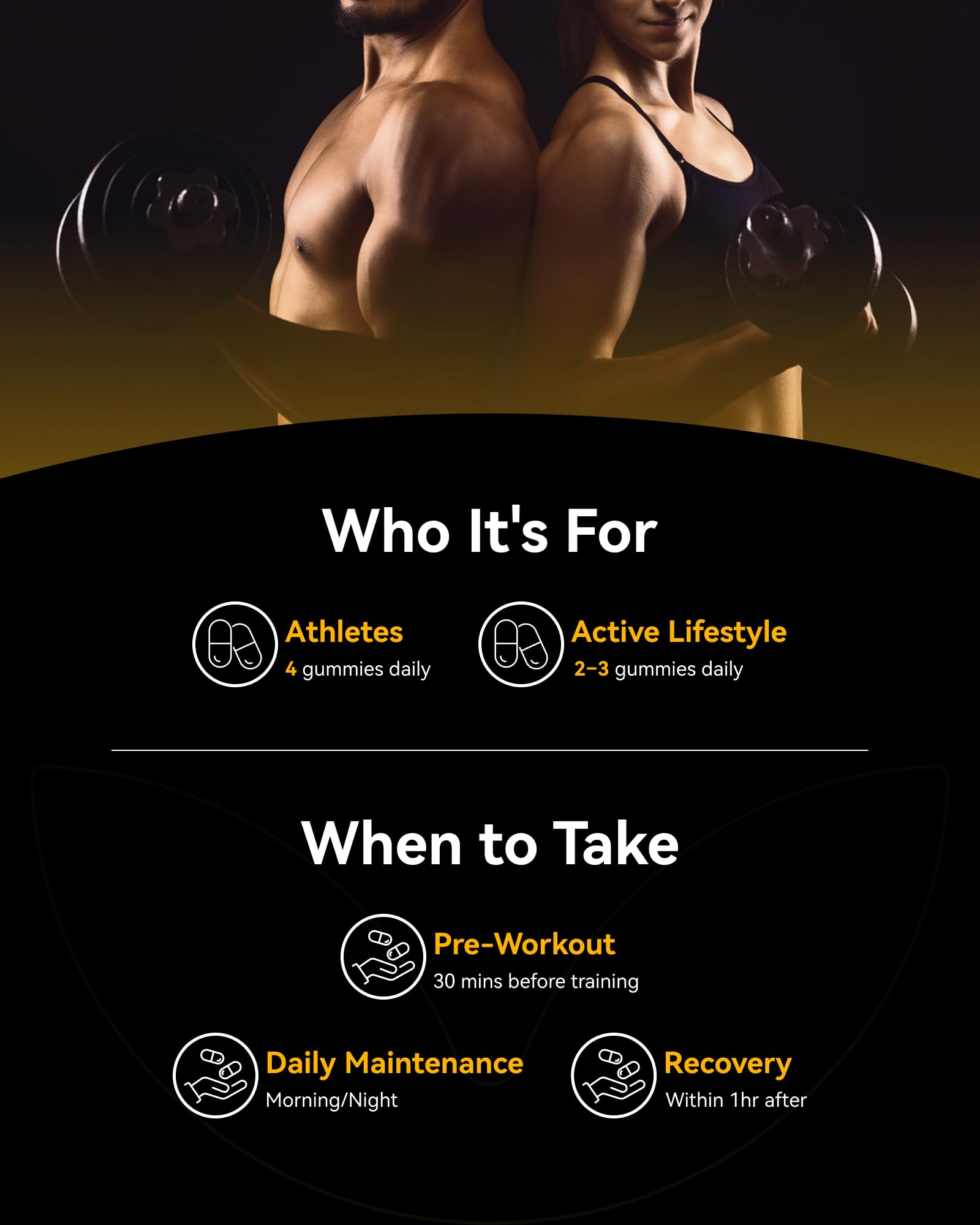 Inner Brightness Creatine Chewables on a gym table