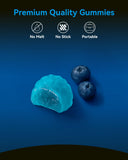 Inner Brightness Creatine Gummies in a hand outdoors