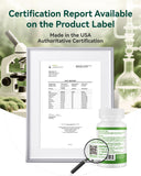 Inner Brightness Moringa Capsules back view showing ingredients