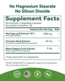 Inner Brightness Moringa Capsules lifestyle scene with a glass of water