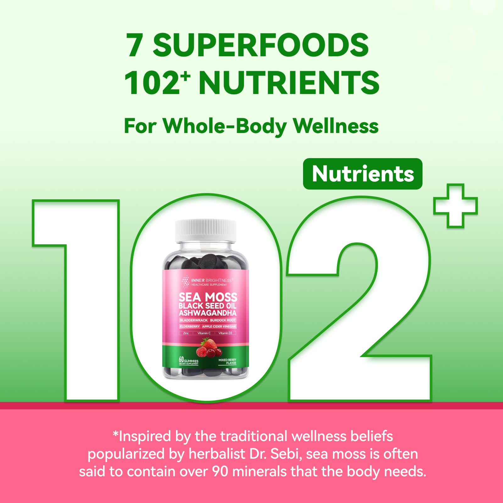Inner Brightness Vegan Gummies lifestyle scene