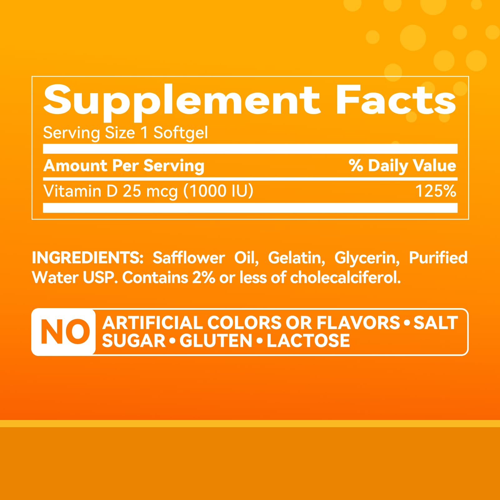 Inner Brightness Vitamin D3 bottle with 360 softgels