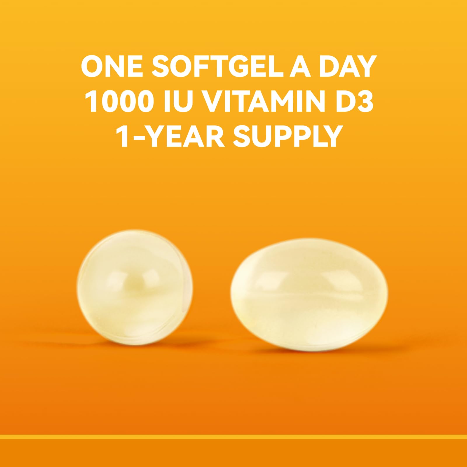 Inner Brightness Vitamin D3 softgels on a wooden surface