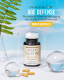 Inner Glow Age Defense Supplement 50g back view