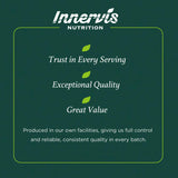 INNERVISNUTRITION Vitamin D3 5000 IU supplement bottle back view
