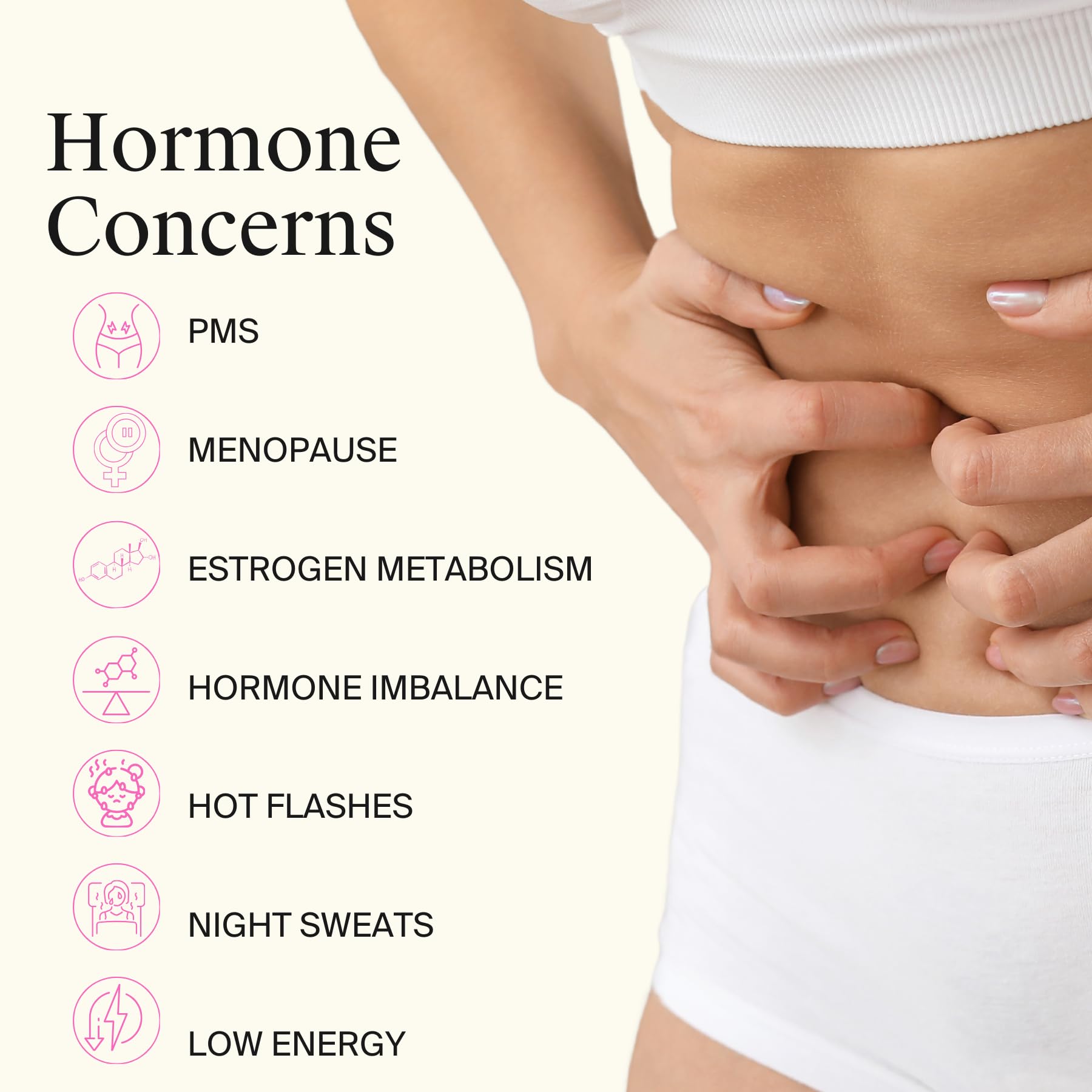 Innerwork Menopause Gummies ingredients list on packaging