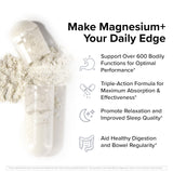 InnoSupps Magnesium+ capsules on a table