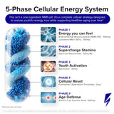 InnoSupps NMN+ 5-Phase NAD+ Longevity System back view