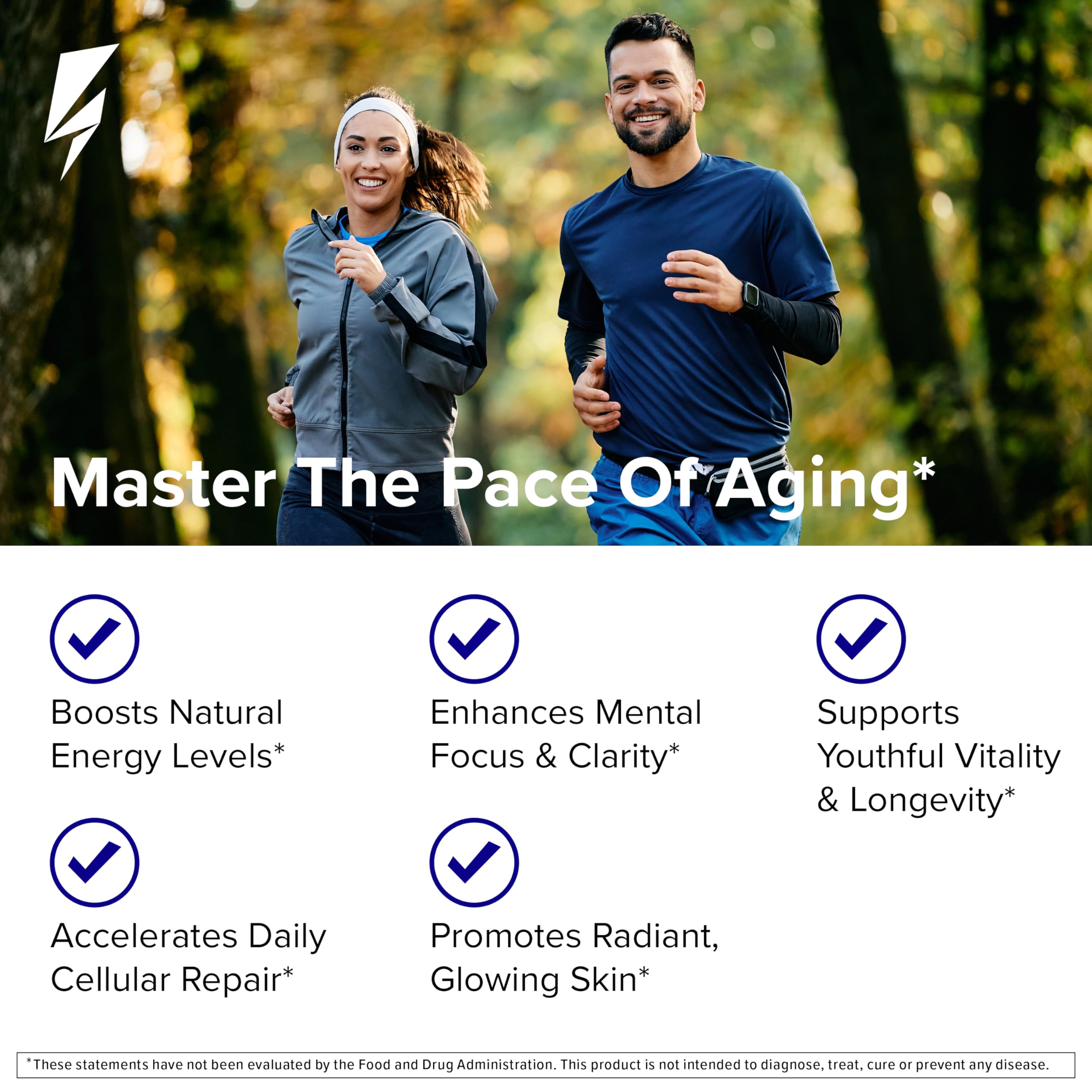 InnoSupps NMN+ 5-Phase NAD+ Longevity System ingredients list