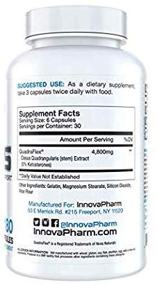 InnovaPharm Cissus Quadrangularis 113g packaging