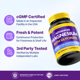 InnovixLabs Advanced Magnesium Supplement 150g capsules close-up of capsules