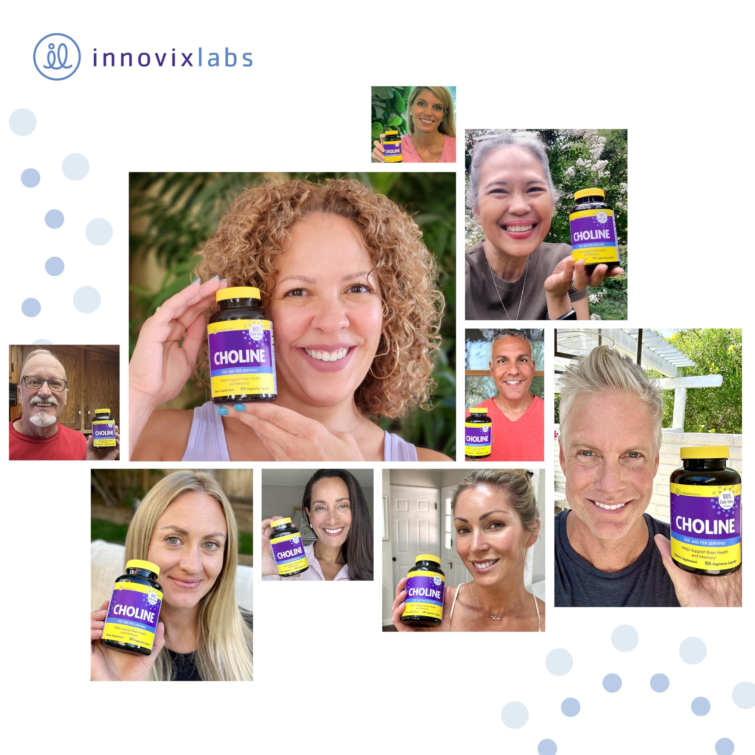 InnovixLabs Choline Bitartrate 132g lifestyle scene