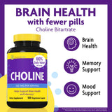 InnovixLabs Choline Bitartrate 132g side view
