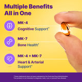 InnovixLabs Full Spectrum K2 Supplement capsules close-up