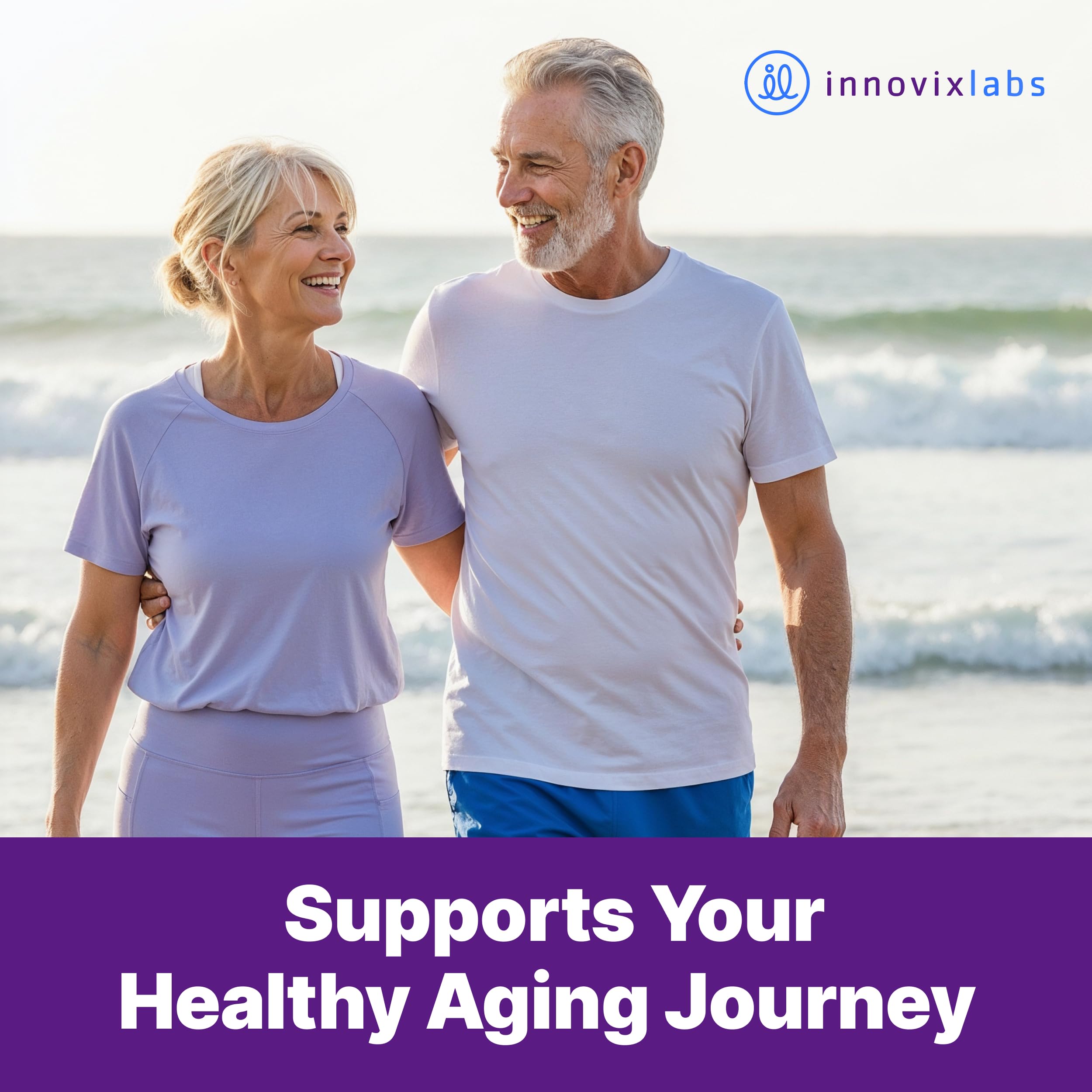 InnovixLabs Vitamin D3 K2 A Capsules in hand