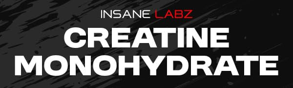 Insane Labz Creatine Monohydrate 553g packaging on a white background